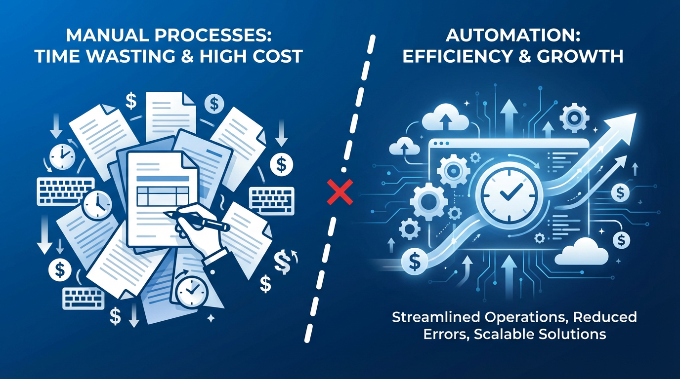 The Real Cost of Manual Processes for Small Businesses